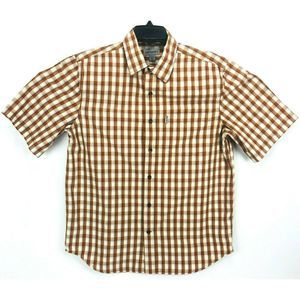 Carhartt Relaxed Fit Plaid Camp Work Shirt